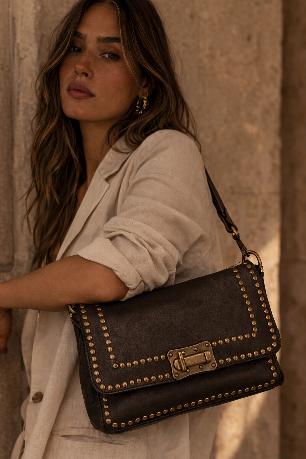 Stevie Luxury Bohemian Leather Bag