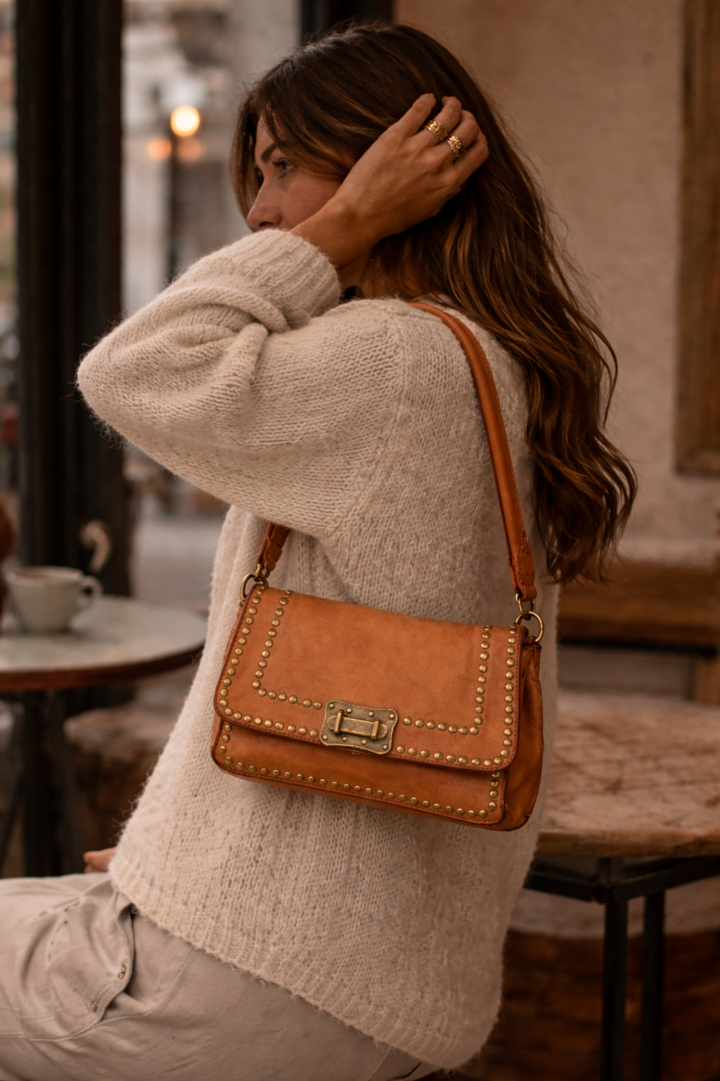 Stevie Luxury Bohemian Leather Bag