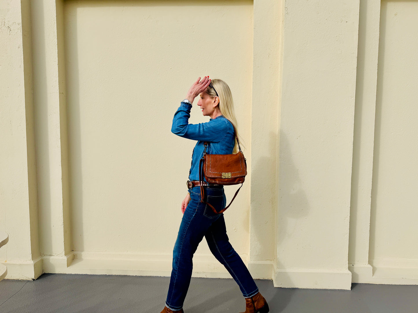 Stevie Luxury Bohemian Leather Bag