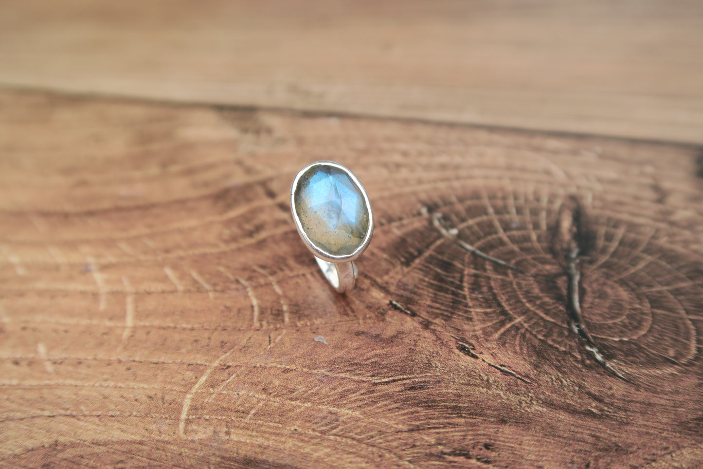 Labradorite Silver Ring