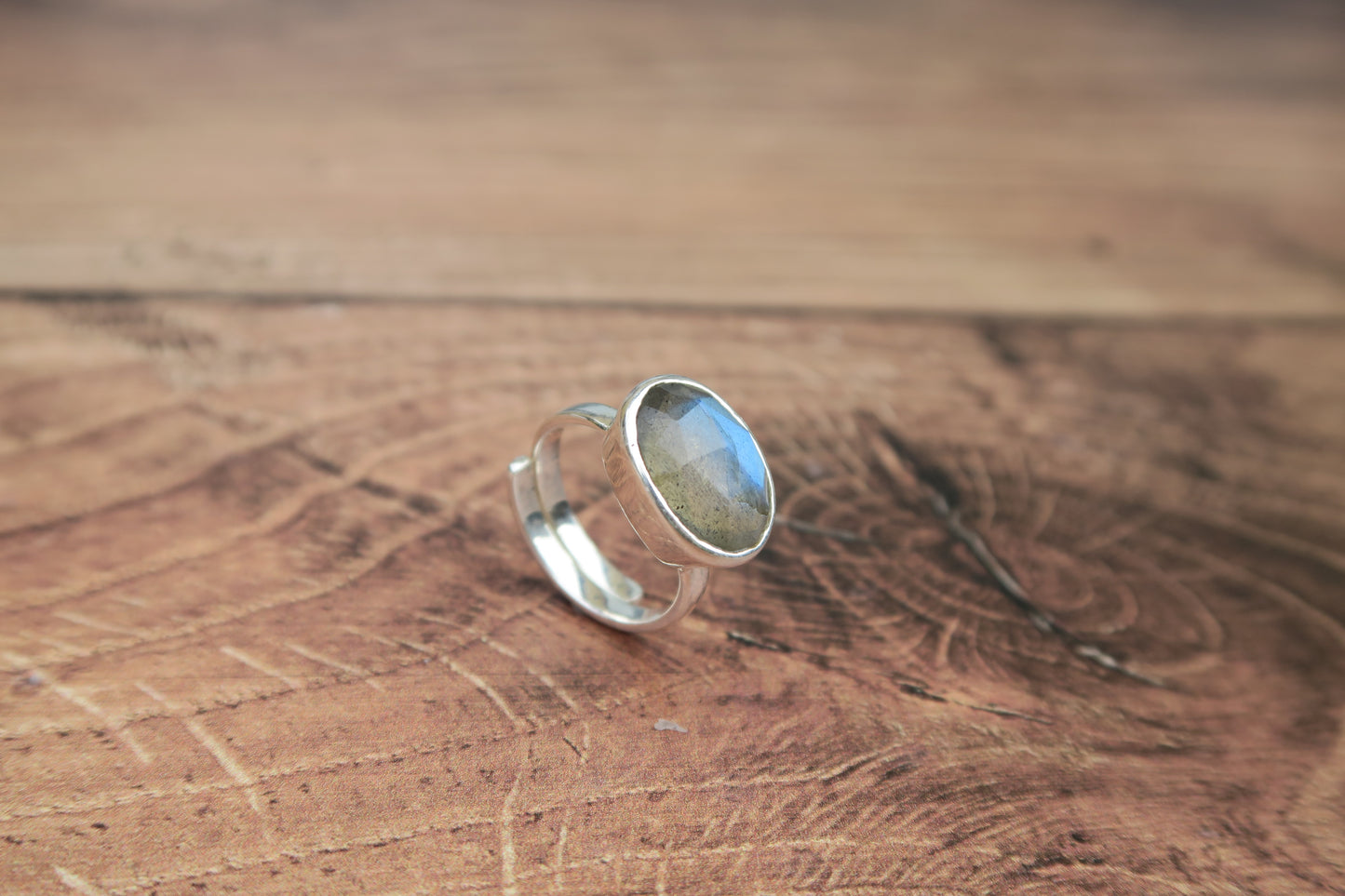 Labradorite Silver Ring