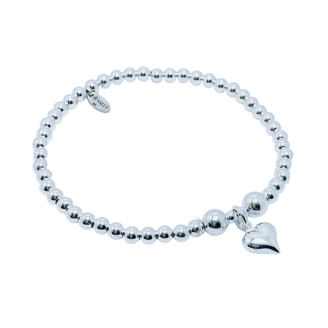 Puff Heart Bracelet